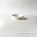 Takeaway 400ml bagasse white round bowls